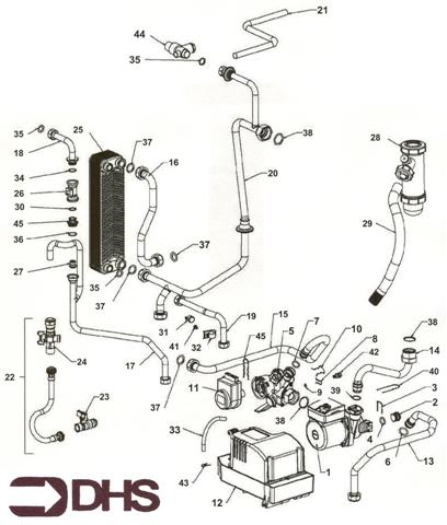 Exploded Diagram for HYDRAULIC'S ASSEMBLY