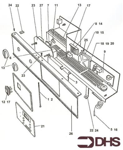 Exploded Diagram for ELECTRICAL BOX ASSEMBLY