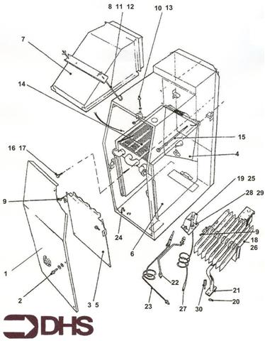 Exploded Diagram for SUPERSTRUCTURE