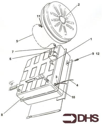 Exploded Diagram for TANK & EXPANSION VESSEL