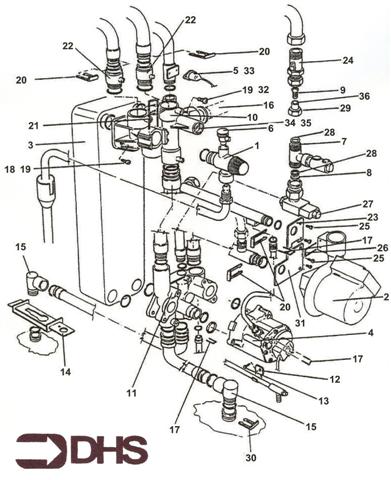 PUMP & HYDRAULIC ASSY (A) logo